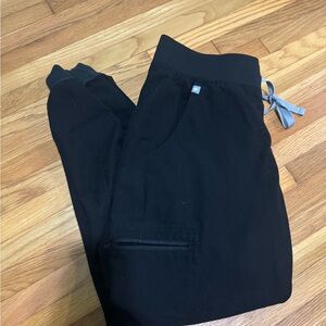 Figs Black Joggers